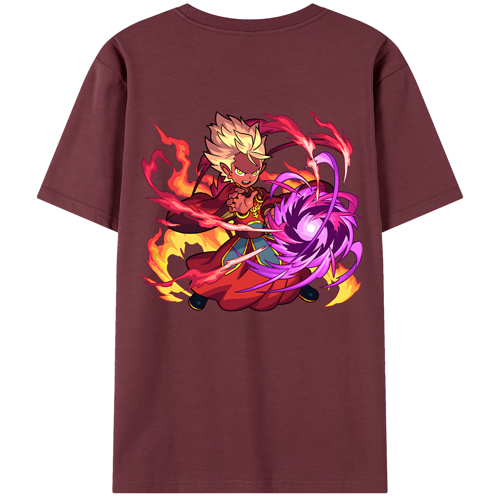 （画像用） 妖怪ウォッチ Yo-kai Watch 綿100％半袖Tシャツ（背面プリント）